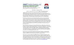 Amjet - Model ATS-63 series - Hydro Turbine/Generator Brochure