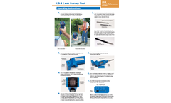 Pipehorn - Model LD-8 - Water Leak Survey Tool - Manual