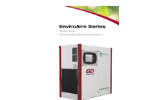 Oil-Less Air Compressor  EnviroAire Series- Brochure