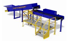 Tuffman - Model QC - Single Sorting Station - Excellent for plastics, papers and other recyclable waste