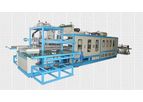Hongrun - Model HR-S - Disposable Food Container Production Line Machine