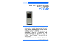 Kimoto - Model TP/TN - Automatic Water Quality Analyzers Brochure