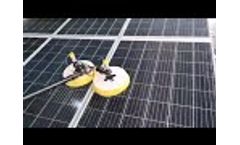 Solar Panel Cleaning Brush Video