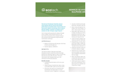 Ecotech Serinus - Model 55 - Hydrogen Sulphide (H2S) Analyzer - Brochure