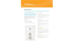 Ecotech MicroVol - Model 1100 - Low Volume Air Sampler -  Brochure