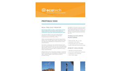 Ecotech - Model Protinus 1000 - Real-Time Dust Monitor - Brochure