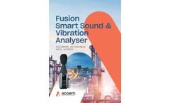 Fusion Smart Sound & Vibration Analyser - Brochure
