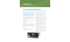 Ecotech Serinus - Model 55 - Hydrogen Sulphide (H2S) Analyzer - User Manual