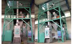 Poultry Feed Pellet Production Line Manufacturing Cattle Chicken Feed