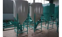 Use Feed Mixer Machine In The Feed Processing Plant