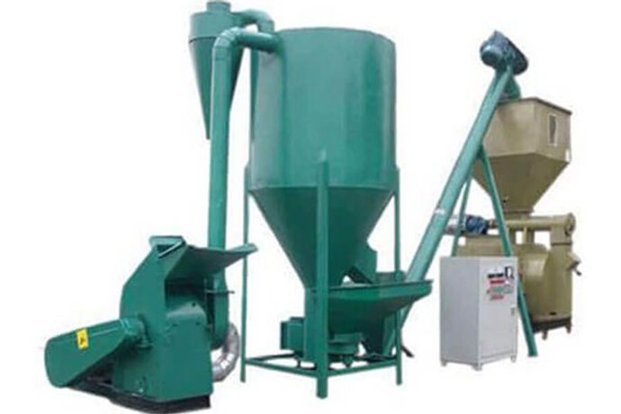 Use Feed Mixer Machine In The Feed Processing Plant-3