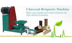 Charcoal Briquette Machine Can Make Environmental Protection Mechanism Charcoal