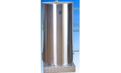 Margo - Model 220-600l Type Ynox - Standing Heat Exchanger with Two Coils
