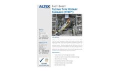 Altek - Model TTRF - Tilting Type Rotary Furnace Brochure