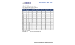 Share - Nylon Printing Mesh Brochure