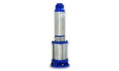 KMP - Single Phase Vertical Openwell Submersible Monoblocs - Stainless Steel Body
