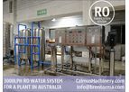 Calmus - Model BROCI-3TPH - 3000LPH Australia Ordered Commercial RO Water Reverse Osmosis System