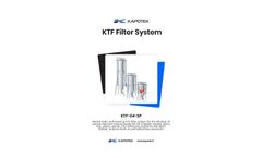 Kapotek - Model KTF - Liquid Pressure Filter Brochure