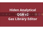 QGA v2 Gas Library Editor - Video