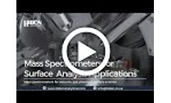 Mass Spectrometers for Surface Analysis Applications - Video