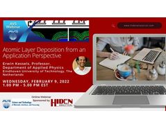 AVS Webinar: Atomic Layer Deposition from an Applications Perspective
