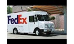 FedEx Fueling Fuel Cell Electric Delivery Van Video