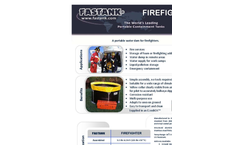 FASTANK -Firefighter - Water Storage Unit Brochure