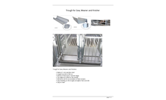 Chima-Asia - Trough for Sow, Weaner and Finisher Brochure