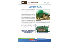 FAV Systems - Model ESD - Knockout Drums Combination Tanks Brochure
