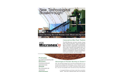 KDS Micronex - Clean Burning Bio-Fuel Powder from Wood and Agricultural Wastes Brochure