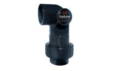 LiquiLevel - Model CR - 90 Degree 50mm PVC Pulley Elbow for Tank Level Indicator
