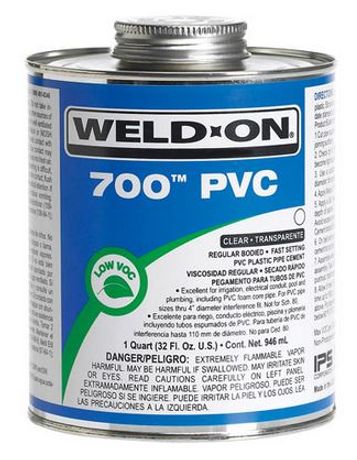 Weld-On - Model 700 - PVC Cements