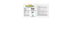 Phos-Hold - Phosphorus Management Aid Brochure