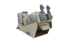 Yixing-Holly - Model HLDS - Screw Press Sludge Dewatering Machine