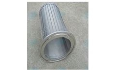 UBO - Wedge Wrapped Wire Screen Cylinder Basket
