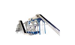 Rotex - Model 20t/H - Asia Biggest Biomass Straw Wood Pellet Production Line