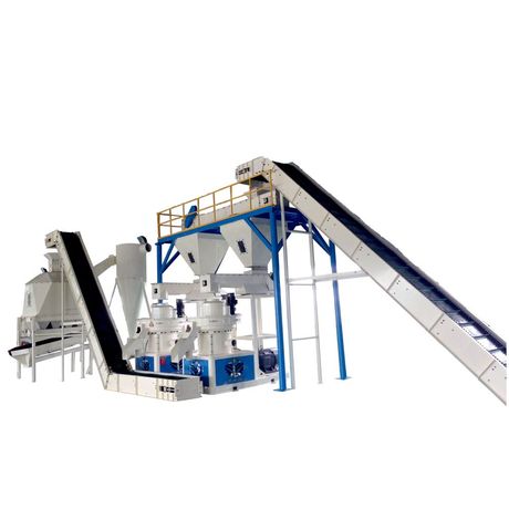 Rotex - Model 20t/H - Asia Biggest Biomass Straw Wood Pellet Production Line