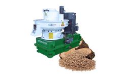 Rotex - Model 1.5 T/H - Automatic Lubrication Pellet Mill Wood Pellet Machine