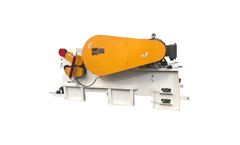 Model Large Capacity 8-15 T/H - Industrial Wood Chipper / Drum Wood Chipper