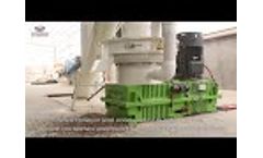 New Design Wood Pellet Machine Video