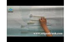 Medical Cleaning Brushes For Laboratory Test Tubes, Medical Equipment And Medical Instruments Video