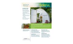 Early Bloomer Greenhouse - Datasheet