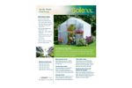 Garden Master Greenhouse - Datasheet