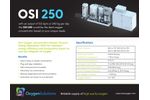 OSI - Model 250 - Single Bed Oxygen Concentrators - Brochure