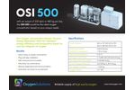 OSI - Model 500 - Single Bed Oxygen Concentrators - Brochure
