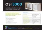 OSI - Model 5000 - Dual Bed Oxygen Concentrators - Brochure