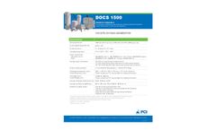 PCI - Model 1500 - Deployable Oxygen Concentration System (DOCS) Brochure