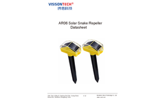 x-Pest - Model AR06 - Solar Snake Repeller Brochure