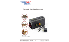 x-Pest - Model VS-190 - Electronic Rat Killer Brochure
