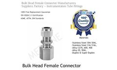 Bulkhead Female Connector